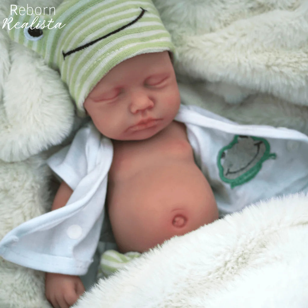 Boneco Reborn Realista Leo (Silicone Sólido)