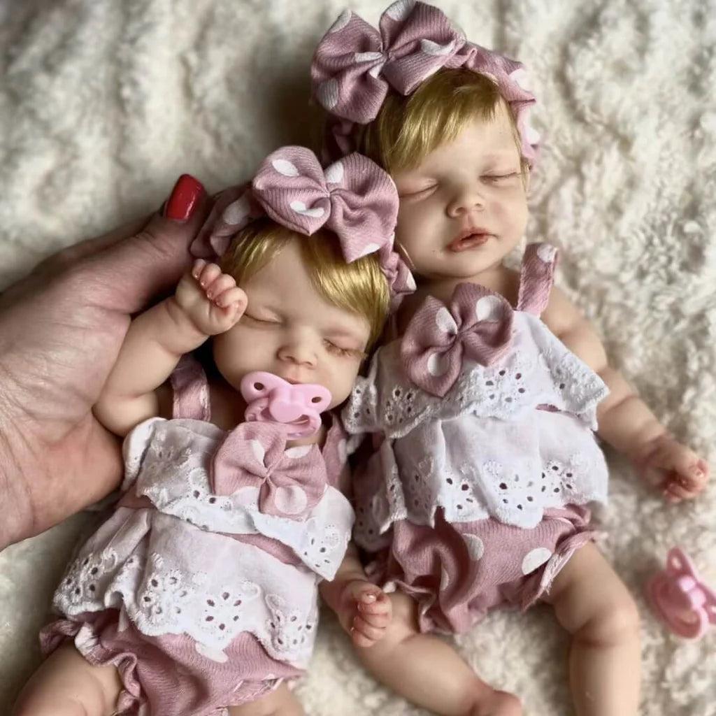 Boneca Reborn Realista Nina (Silicone Sólido)