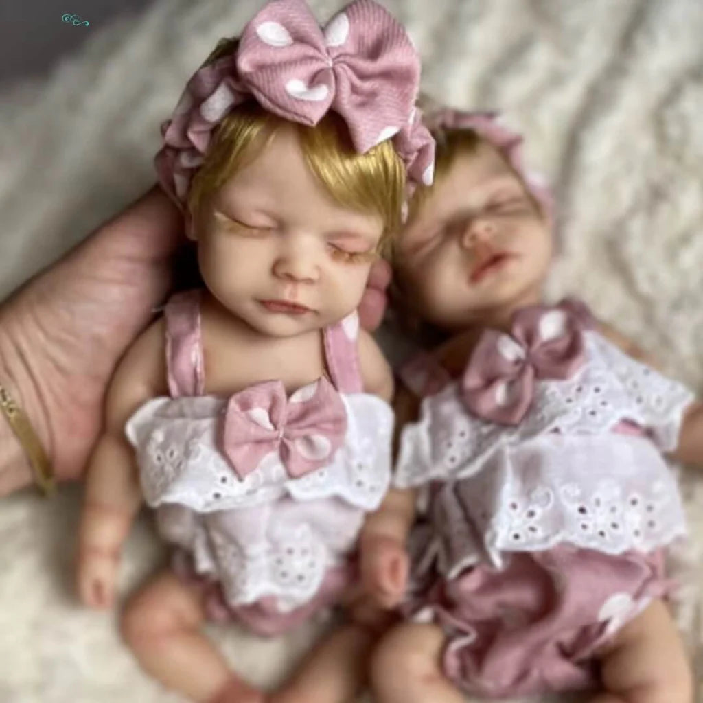 Boneca Reborn Realista Nina (Silicone Sólido)