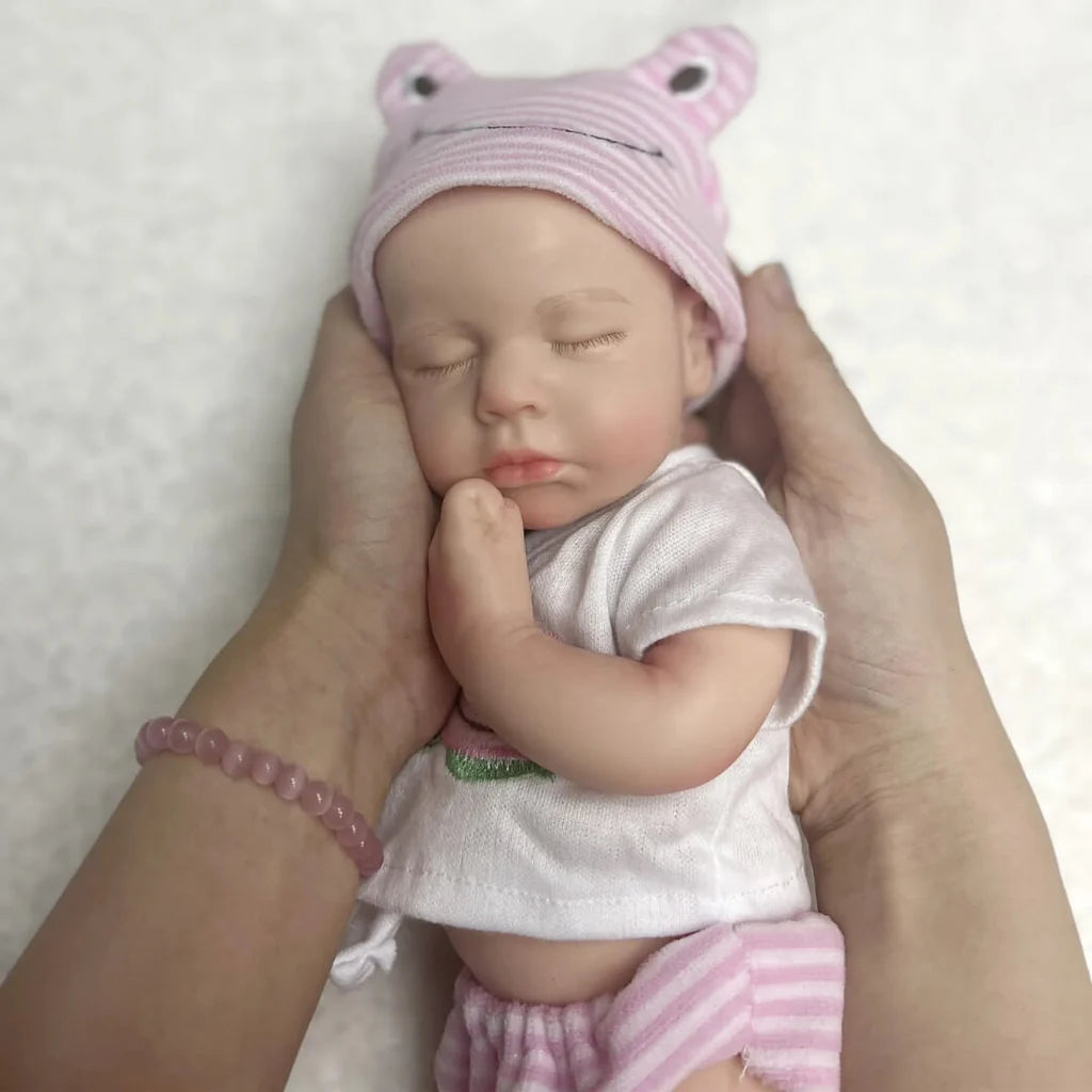 Boneca Reborn Realista Nanda (Silicone Sólido)