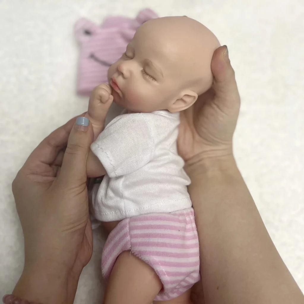 Boneca Reborn Realista Nanda (Silicone Sólido)