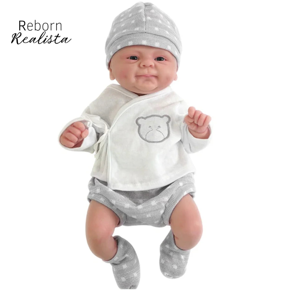 Boneco Reborn Realista Isaac (Silicone Sólido)