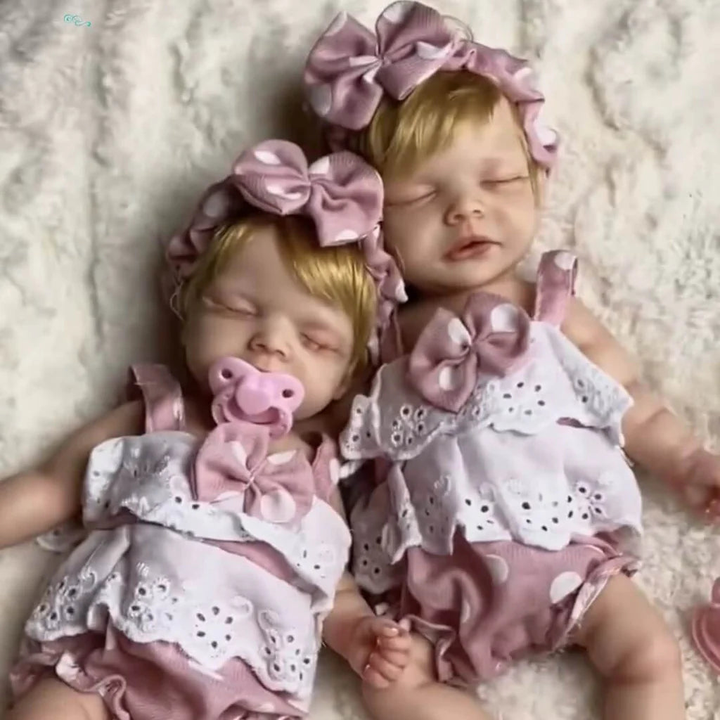 Boneca Reborn Realista Nina (Silicone Sólido)