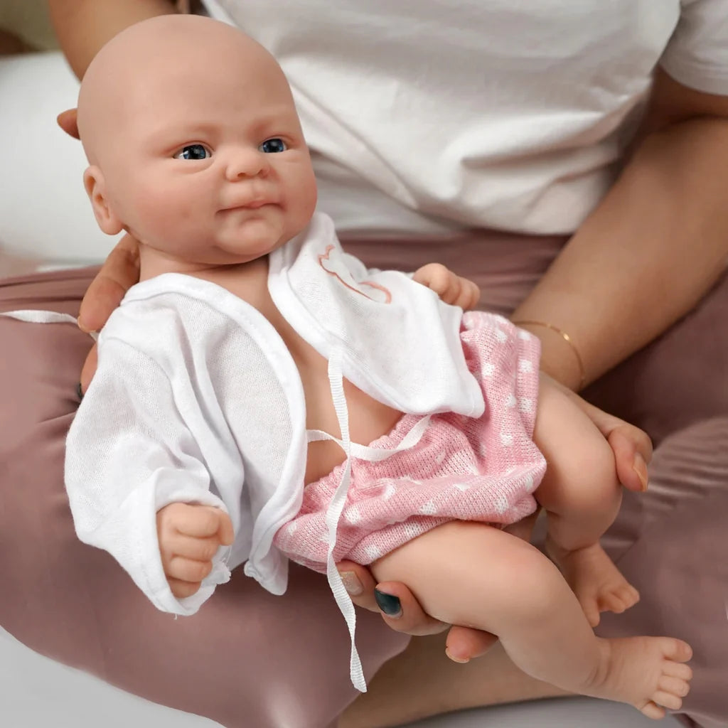 Boneca Reborn Realista Lia (Silicone Sólido)